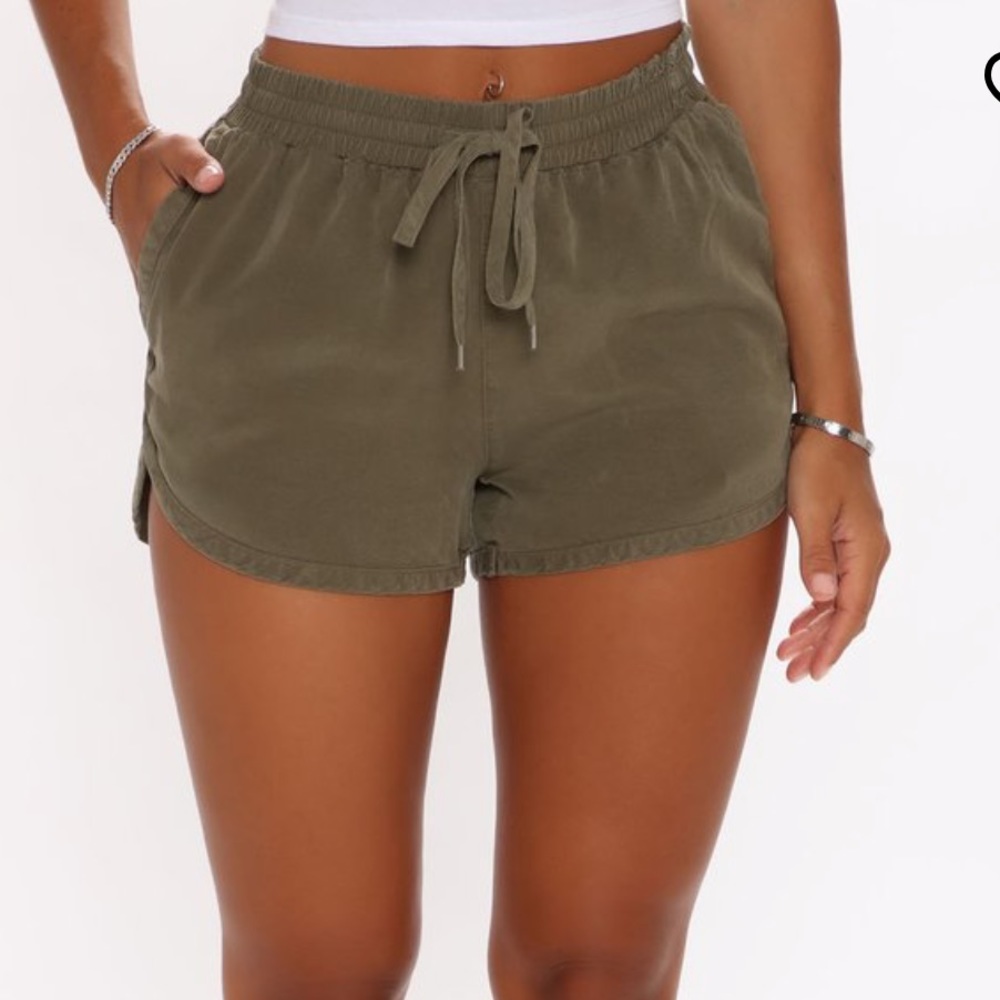 Olive Shorts